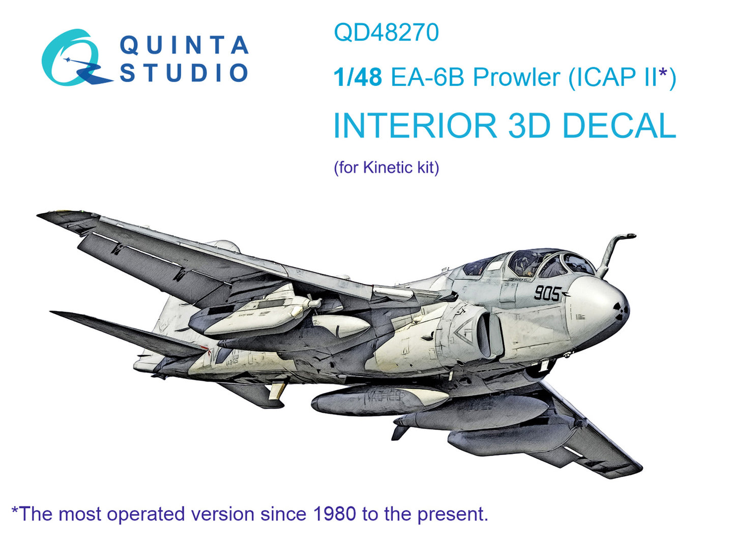 Quinta Studio QD48270 1:48 Grumman EA-6B Prowler