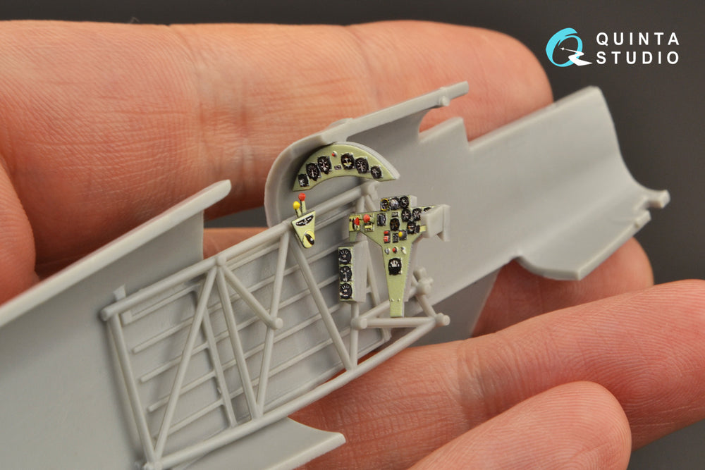 Quinta Studio QD48274 1:48 Heinkel He-51B 3D-Printed Interior Decals