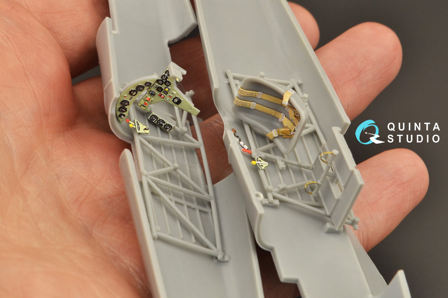 Quinta Studio QD48274 1:48 Heinkel He-51B 3D-Printed Interior Decals