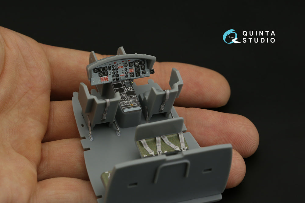Quinta Studio QD48286 1:48 Bell UH-1C 3D-Printed Interior Decals