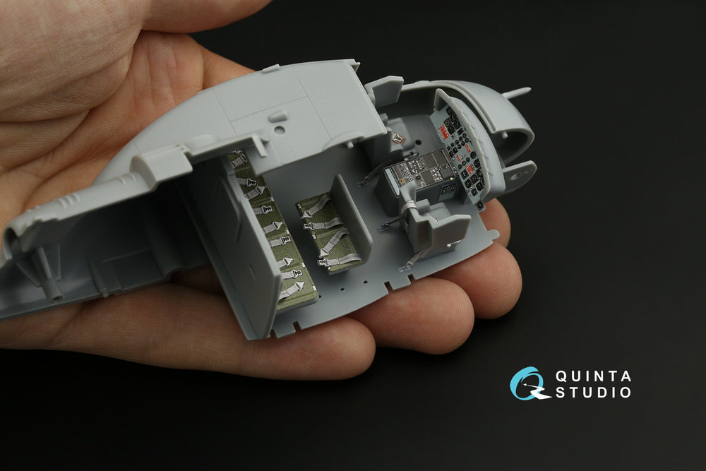 Quinta Studio QD48286 1:48 Bell UH-1C 3D-Printed Interior Decals