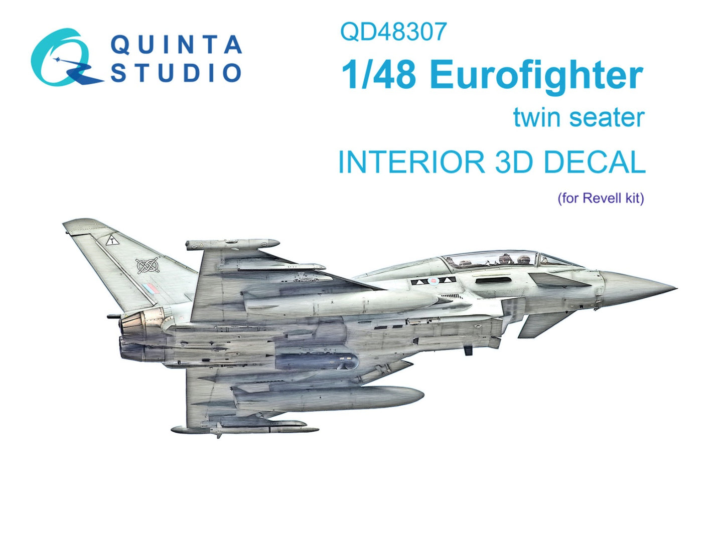 Quinta Studio QD48307 1:48 EF-2000B Typhoon 3D Interior Decal