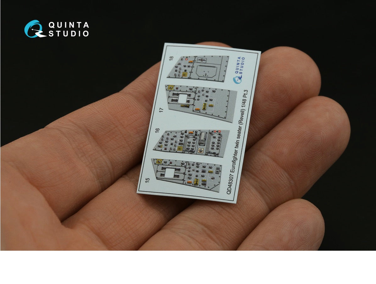 Quinta Studio QD48307 1:48 EF-2000B Typhoon 3D Interior Decal