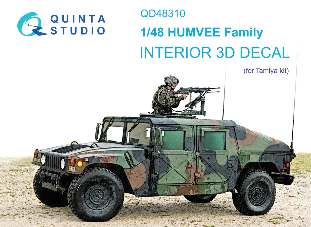 Quinta Studio QD48310 1:48 Hummer U.S
