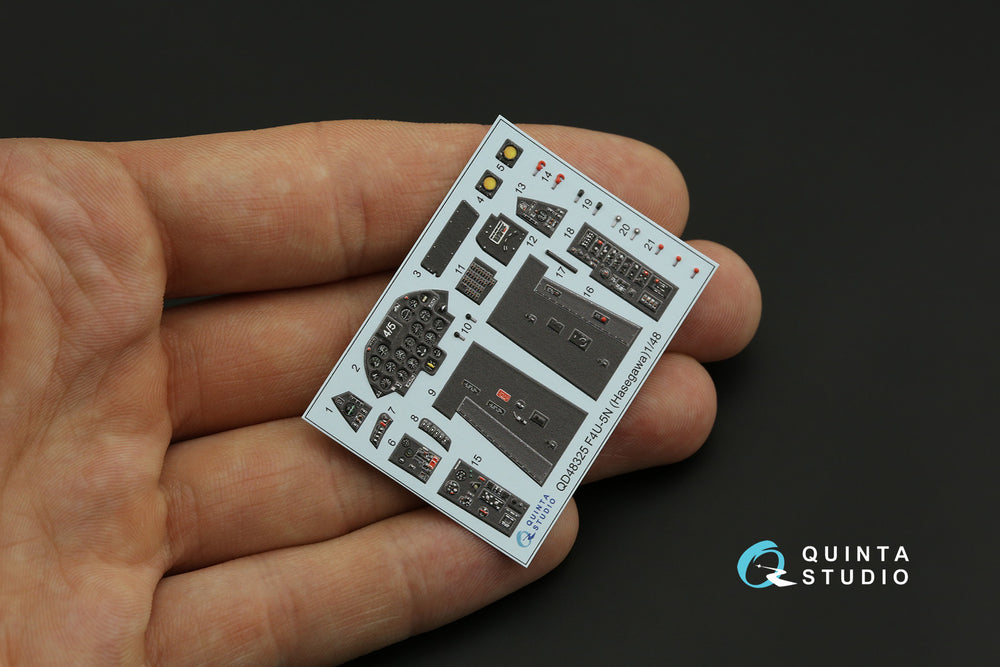 Quinta Studio QD48325 1:48 F4U-5N Corsair 3D Interior Decal