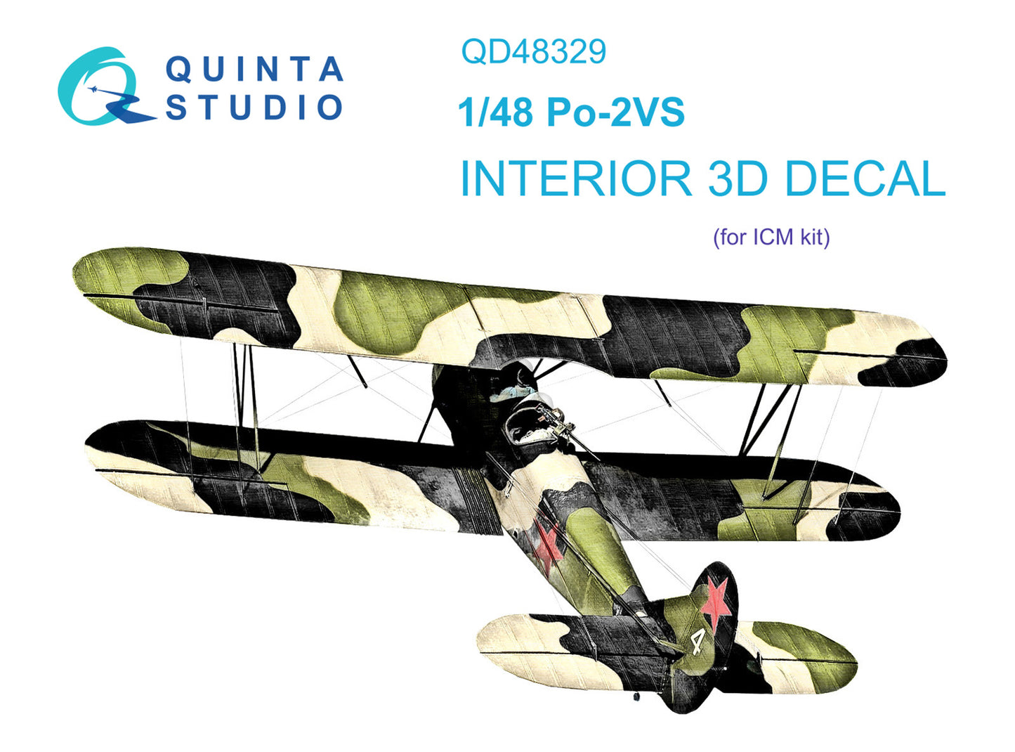 Quinta Studio QD48329 1:48 Po-2VS 3D Interior Decal