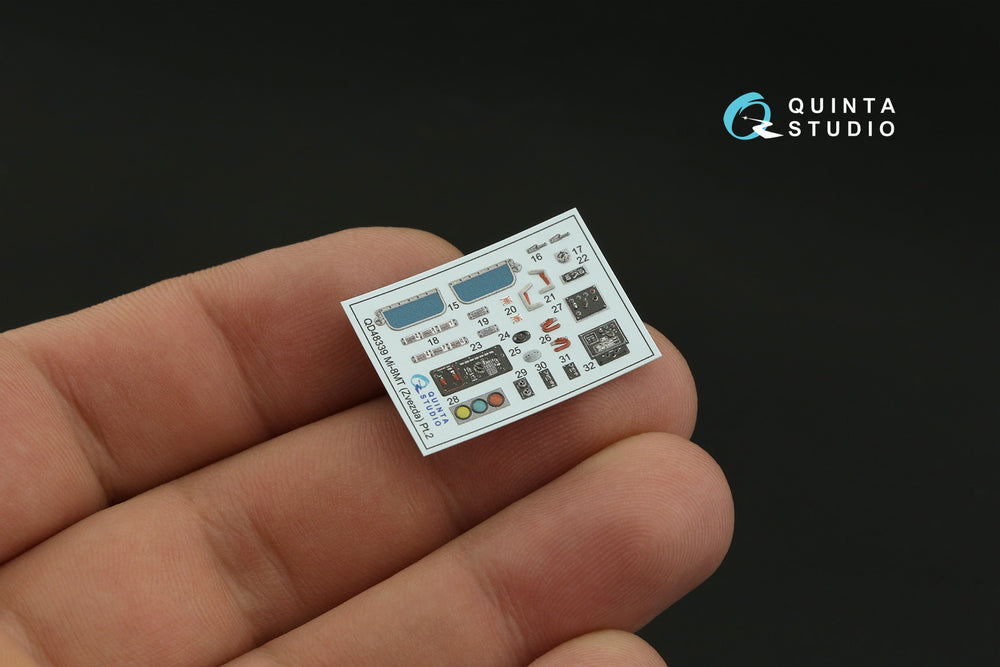 Quinta Studio QD48339 1:48 Mil Mi-8MT 3D-Printed Interior Decals
