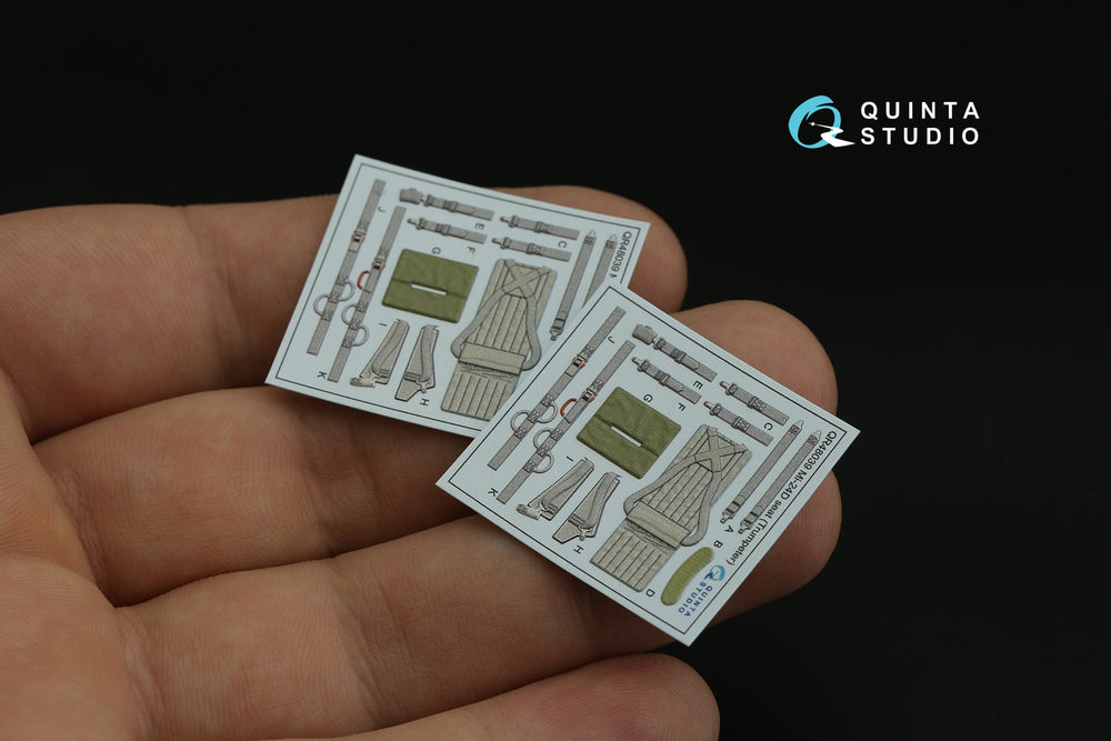 Quinta Studio QD48356 1:48 Mil Mi-24D 3D-Printed Interior Decals