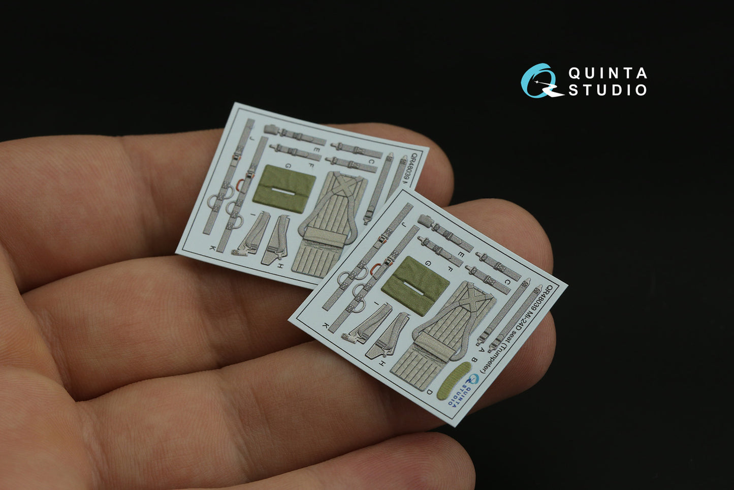Quinta Studio QD48356 1:48 Mil Mi-24D 3D-Printed Interior Decals