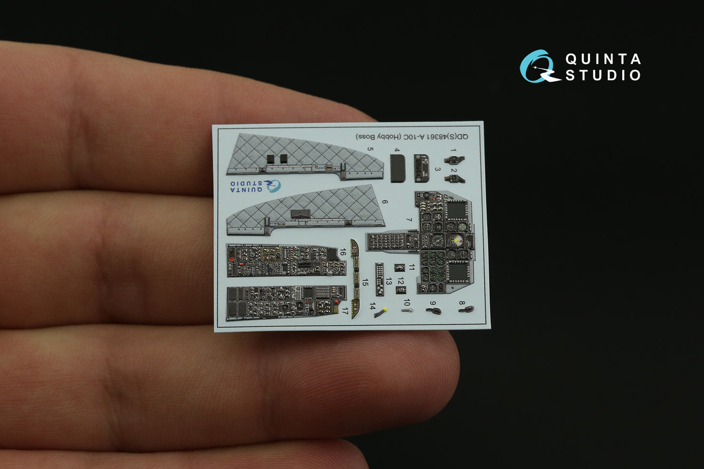 Quinta Studio QD48361 1:48 A-10C Thunderbolt II 3D Interior Decal