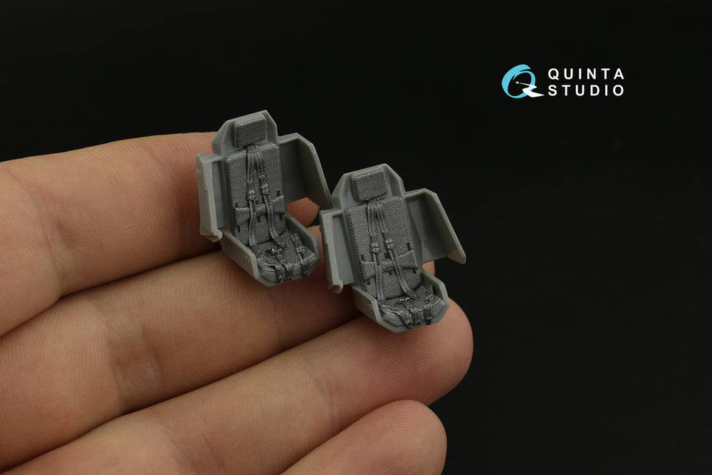 Quinta Studio QD48362 1:48 AH-64D 3D-Printed & coloured Interior on decal paper