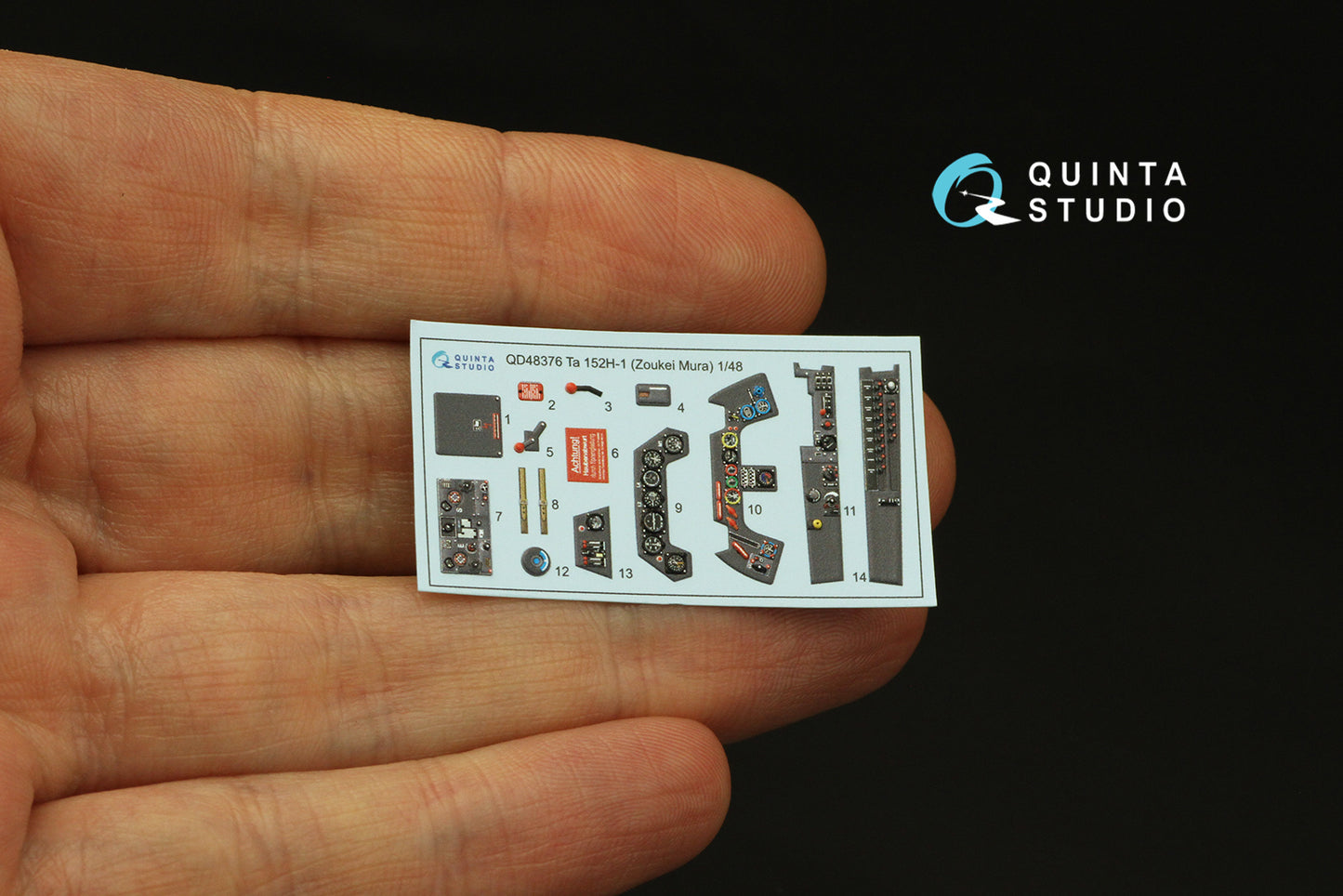 Quinta Studio QD48376 1:48 Ta-152H 3D Interior Decal