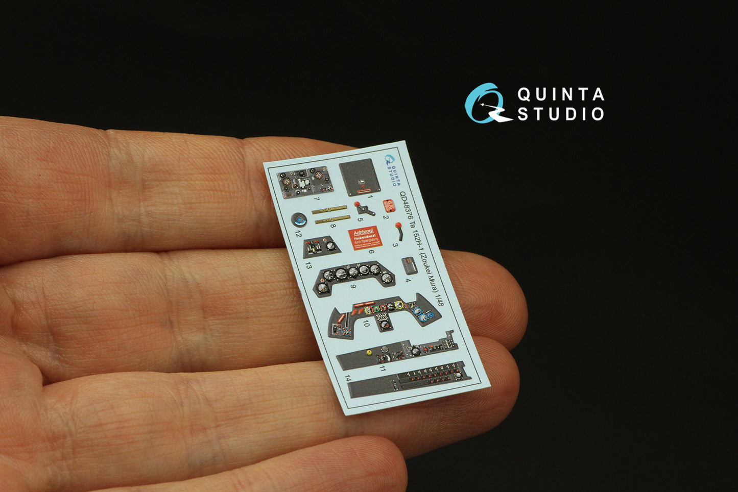 Quinta Studio QD48376 1:48 Ta-152H 3D Interior Decal