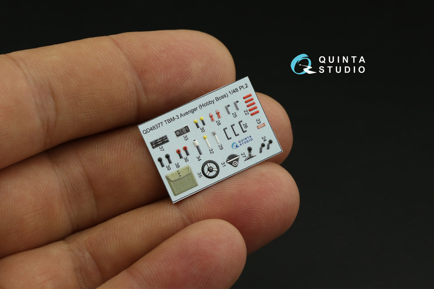 Quinta Studio QD48377 1:48 Grumman TBM-3 Avenger