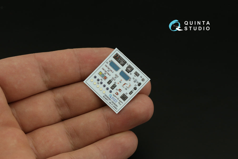 Quinta Studio QD48380 1:48 Mil Mi-8MT 3D-Printed Interior Decals