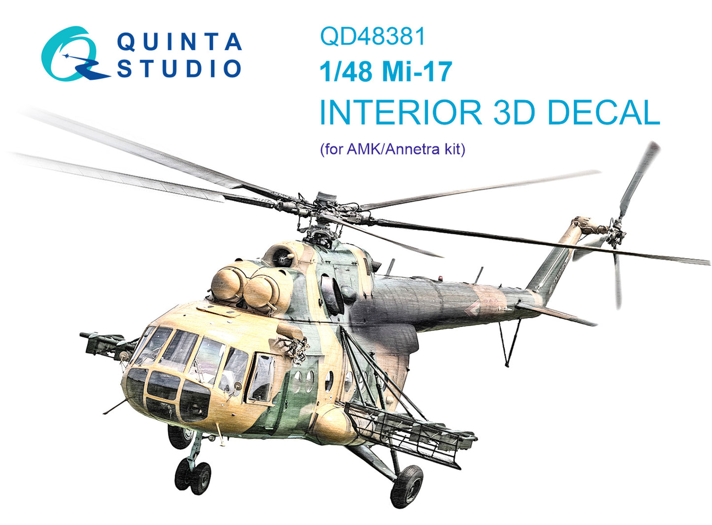Quinta Studio QD48381 1:48 Mil Mi-17