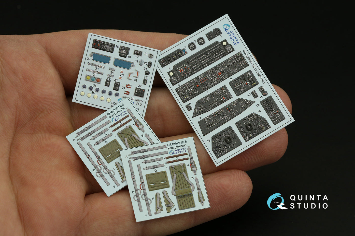 Quinta Studio QD48381 1:48 Mil Mi-17