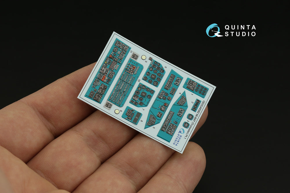 Quinta Studio QD48382 1:48 Mil Mi-8MT 3D-Printed Interior Decals