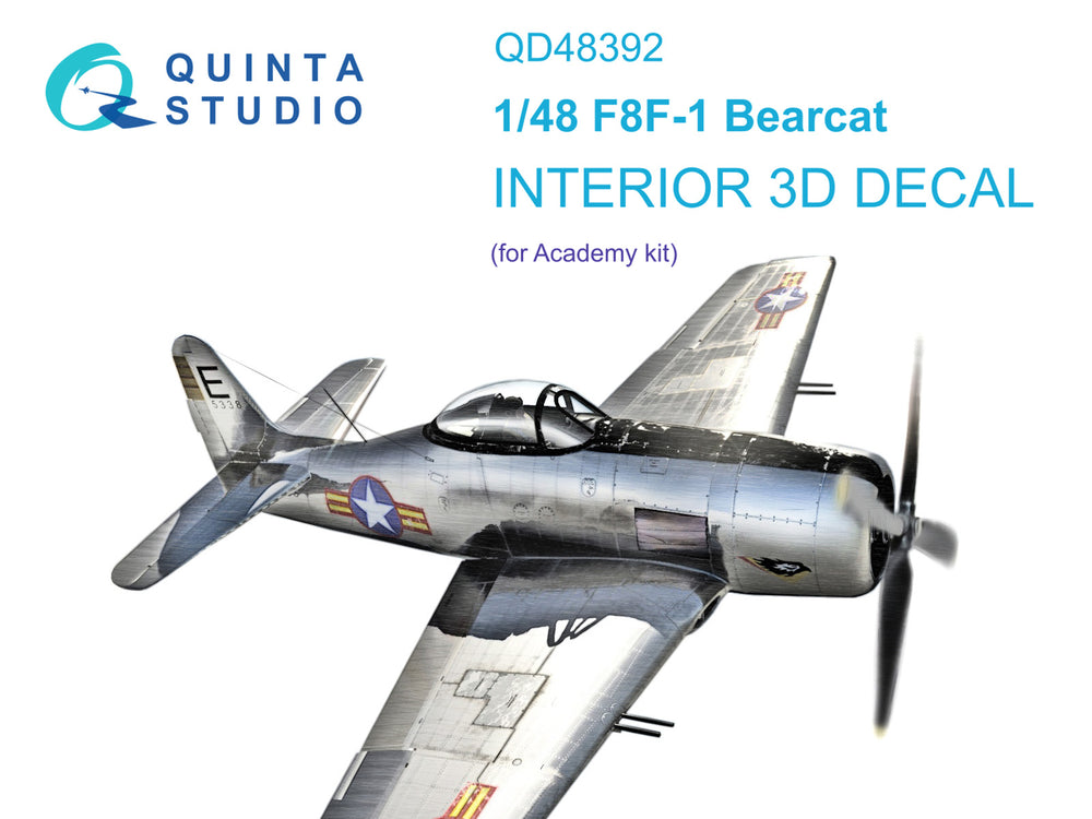 Quinta Studio QD48392 1:48 Grumman F8F-1 Bearcat