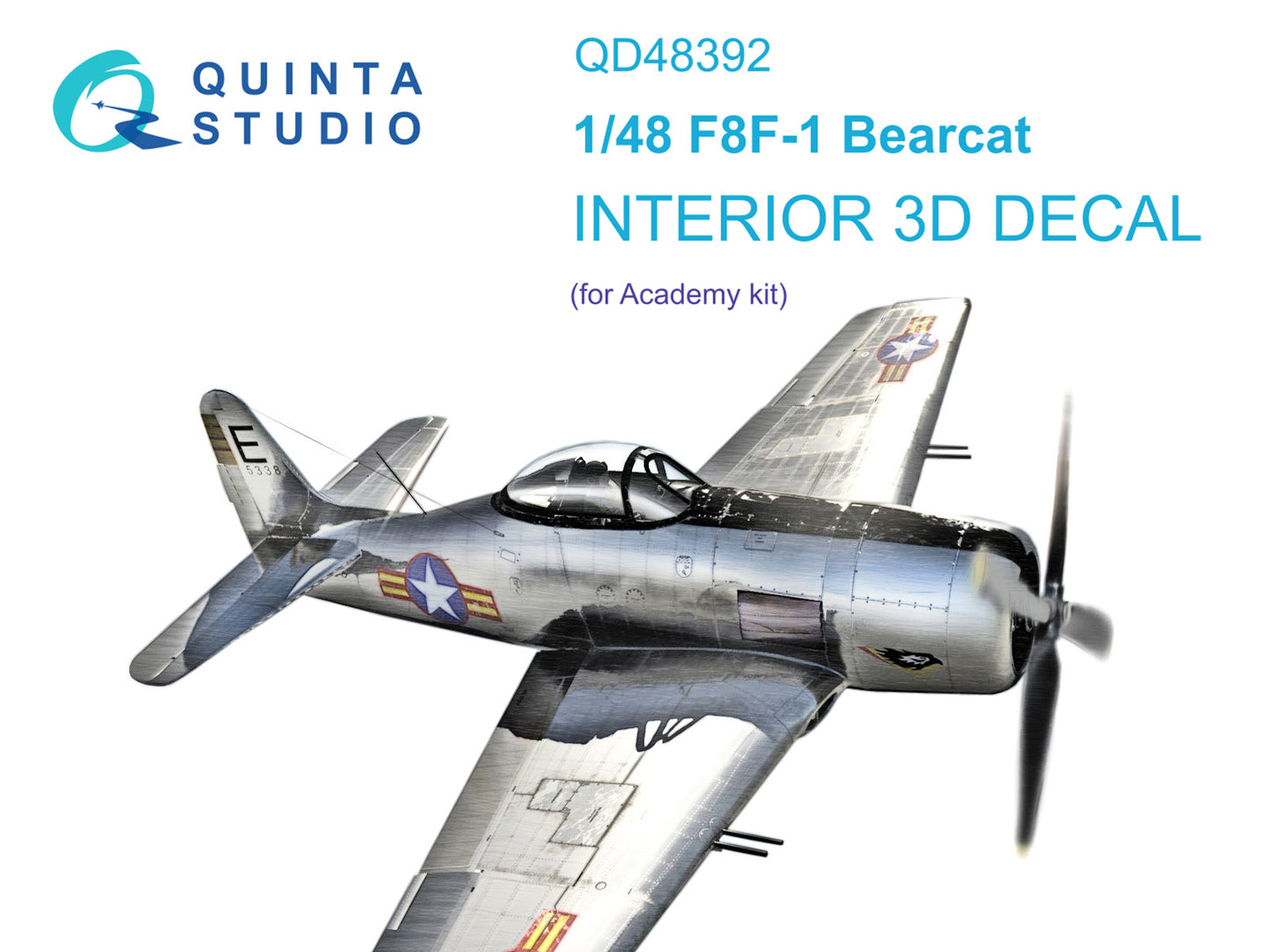 Quinta Studio QD48392 1:48 Grumman F8F-1 Bearcat