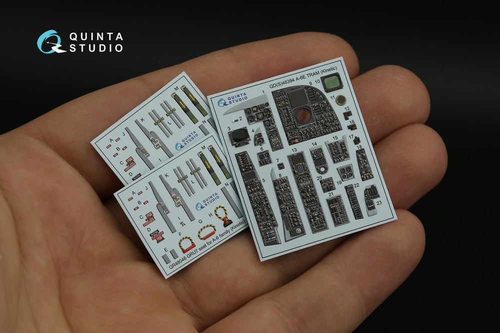 Quinta Studio QD48394 1:48 A-6E TRAM Intruder 3D Interior Decal