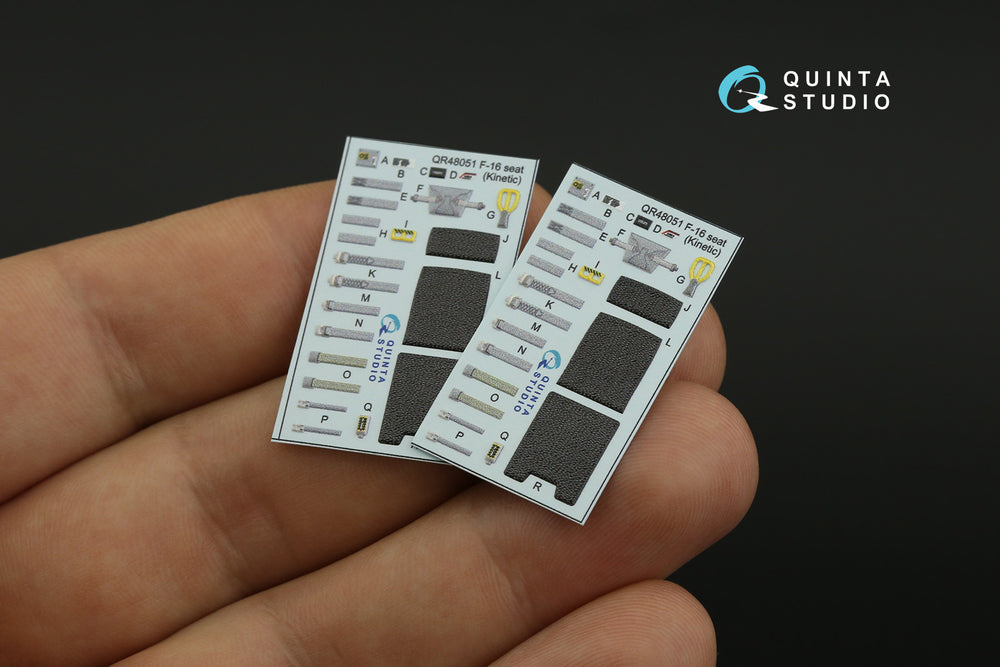 Quinta Studio QD48418 1:48 F-16D Block 30 3D Interior Decal