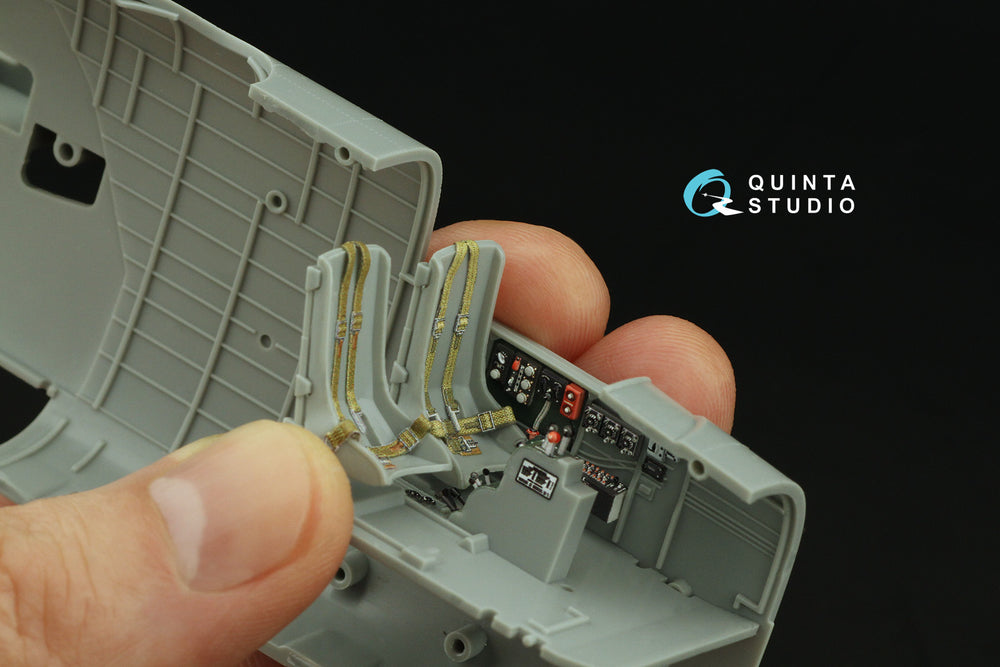 Quinta Studio QD48436 1:48 B-25J Mitchell Glass Nose 3D Interior