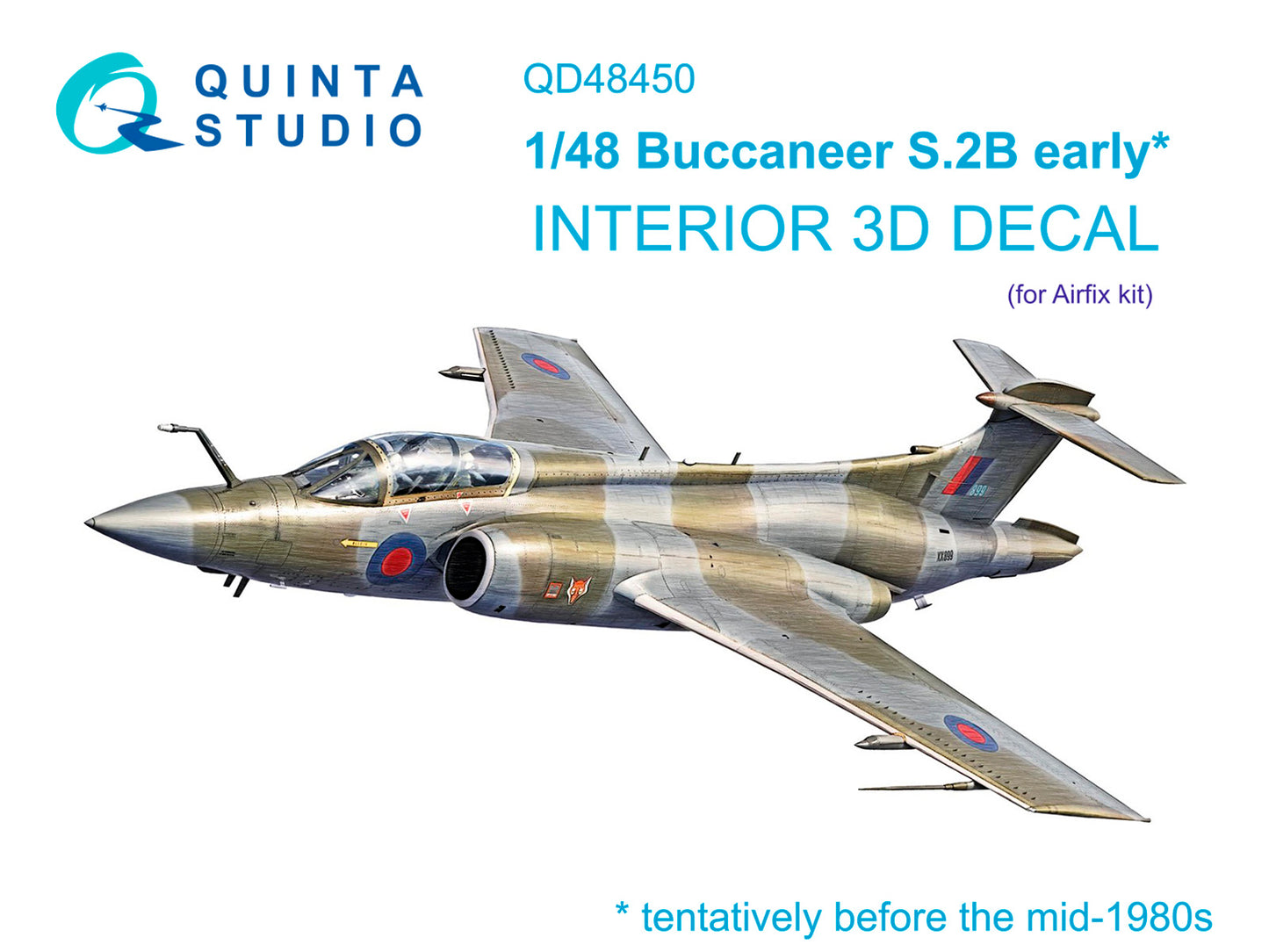 Quinta Studio QD48450 1:48 Buccaneer S.2B Early 3D Interior Decal