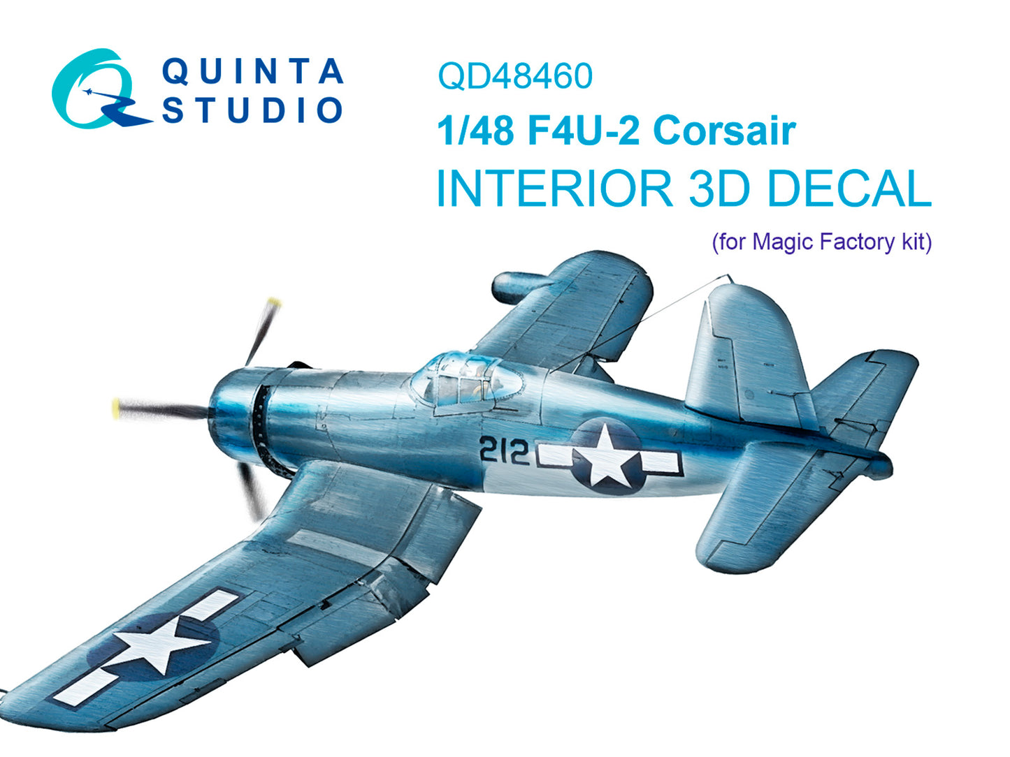 Quinta Studio QD48460 1:48 F4U-2 Corsair 3D Interior Decal