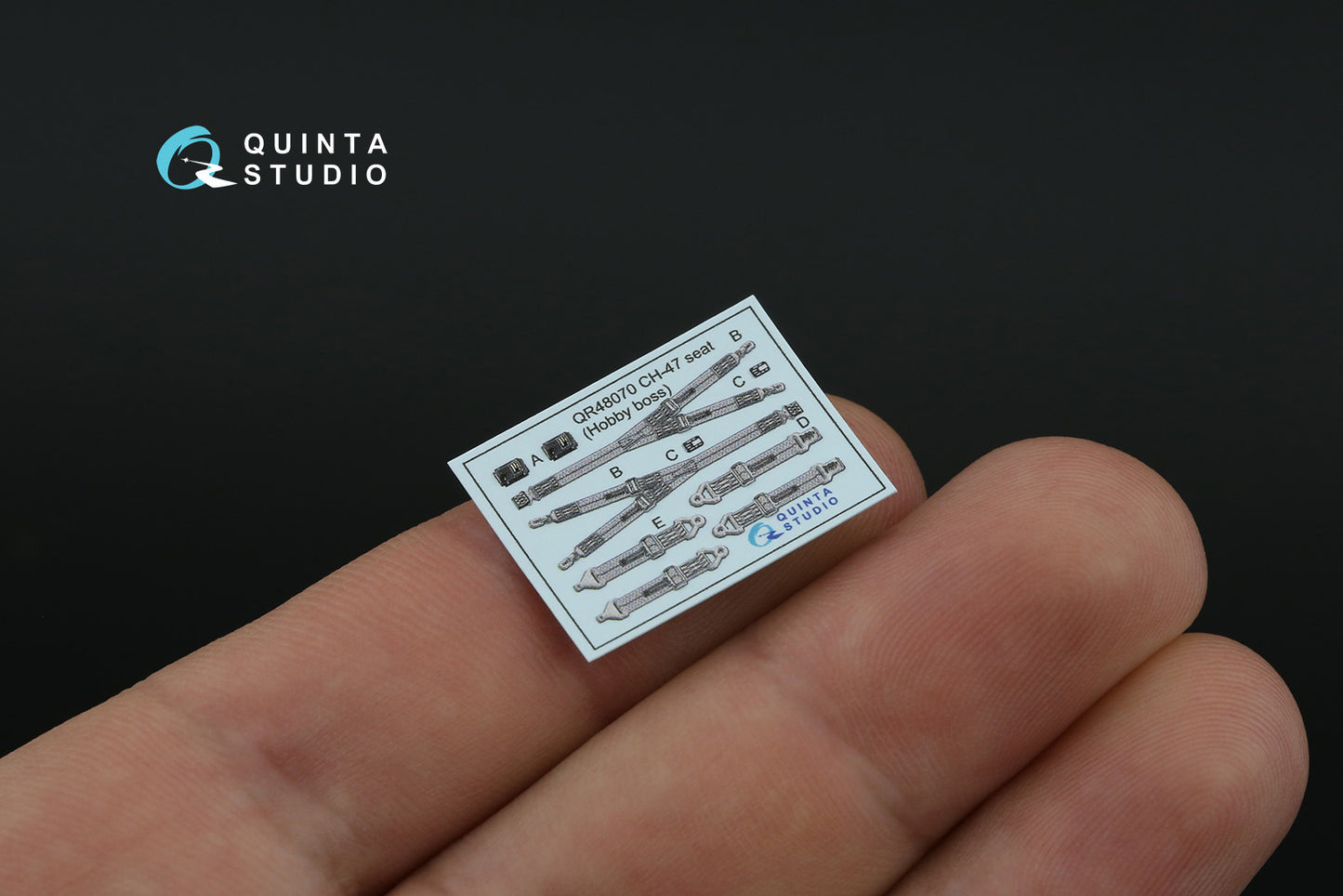 Quinta Studio QD48464 1:48 Boeing CH-47A 3D-Printed Interior Decals