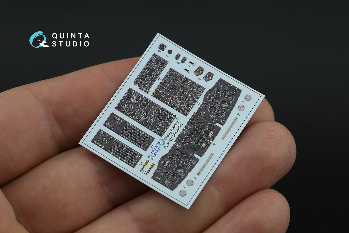 Quinta Studio QD48465 1:48 Boeing CH-47D 3D-Printed Interior Decals
