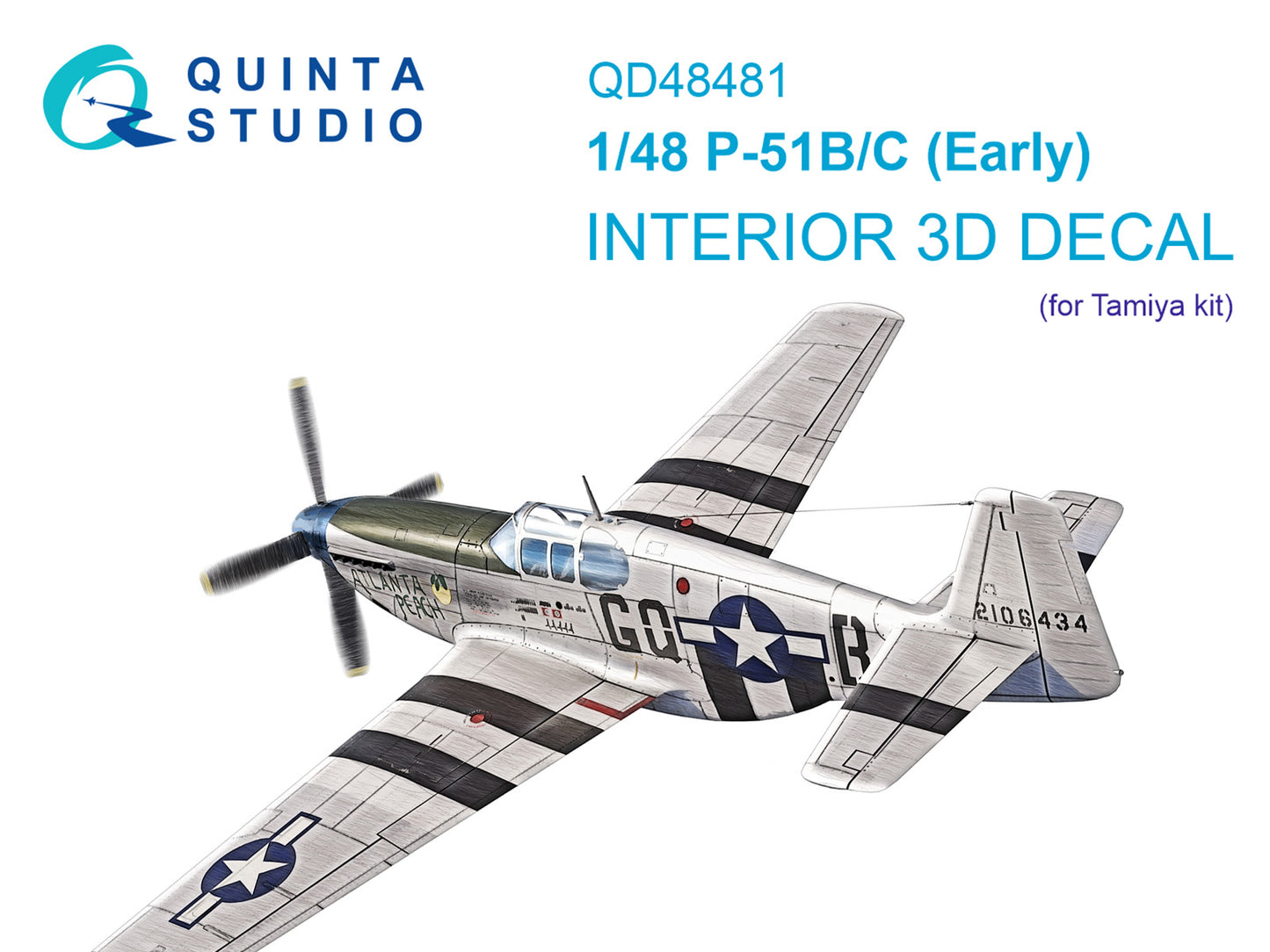 Quinta Studio QD48481 1:48 North-American P-51B/C