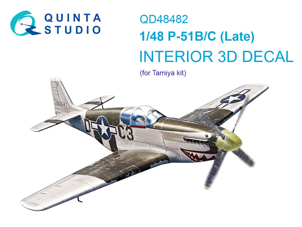 Quinta Studio QD48482 1:48 North-American P-51B/C