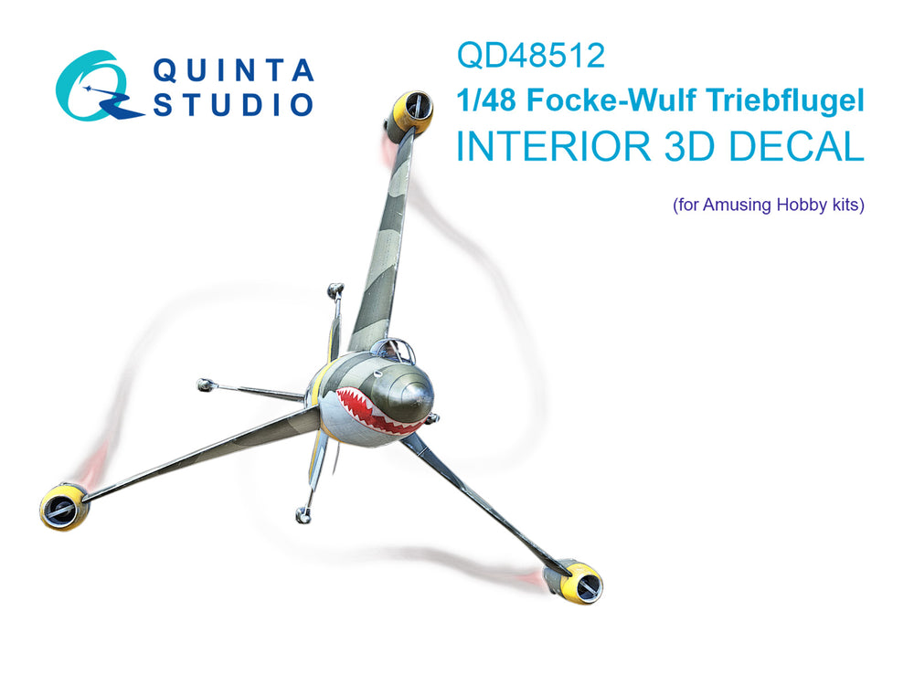 Quinta Studio QD48512 1:48 Triebflugel 3D Interior Decal