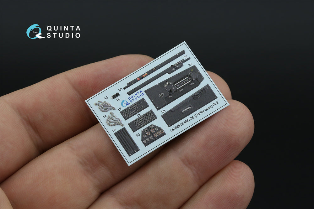 Quinta Studio QD48513 1:48 Mikoyan MiG-35 3D-Printed Interior Decals
