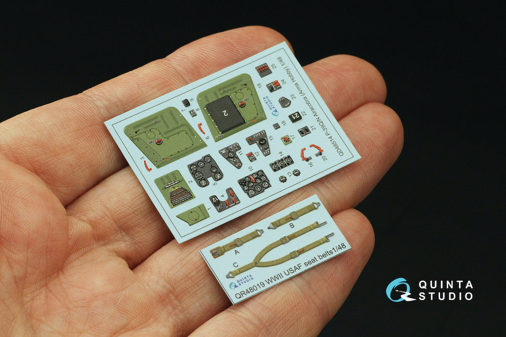 Quinta Studio QD48514 1:48 P-39Q/N Airacobra 3D Interior Decal