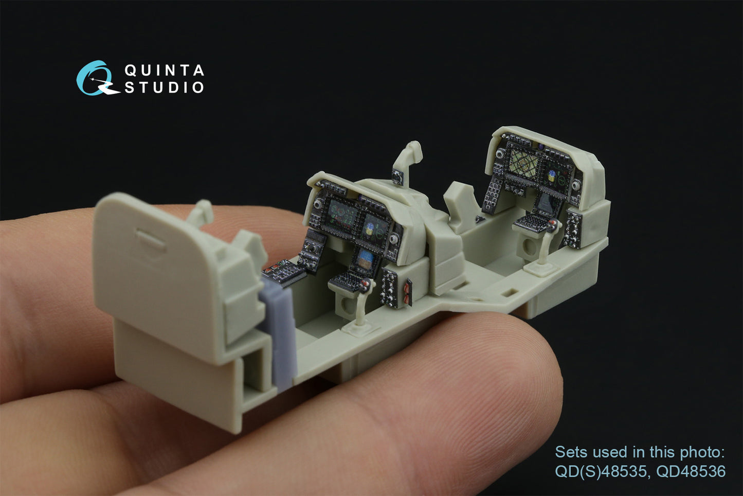 Quinta Studio QD48536 1:48 AH-1Z Zulu Viper Luminous 3D Interior