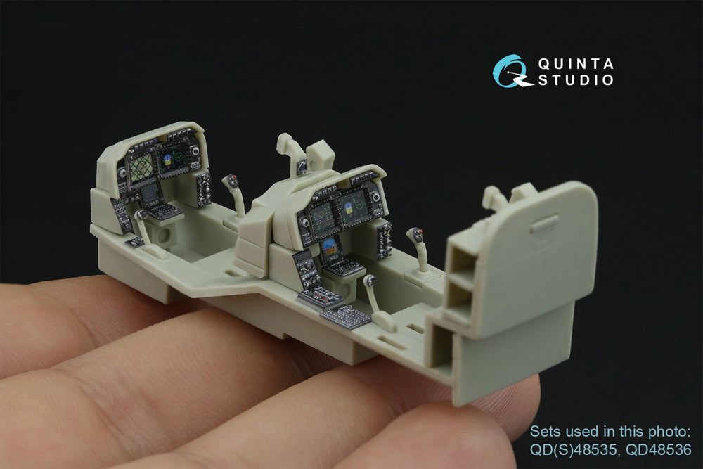 Quinta Studio QD48536 1:48 AH-1Z Zulu Viper Luminous 3D Interior