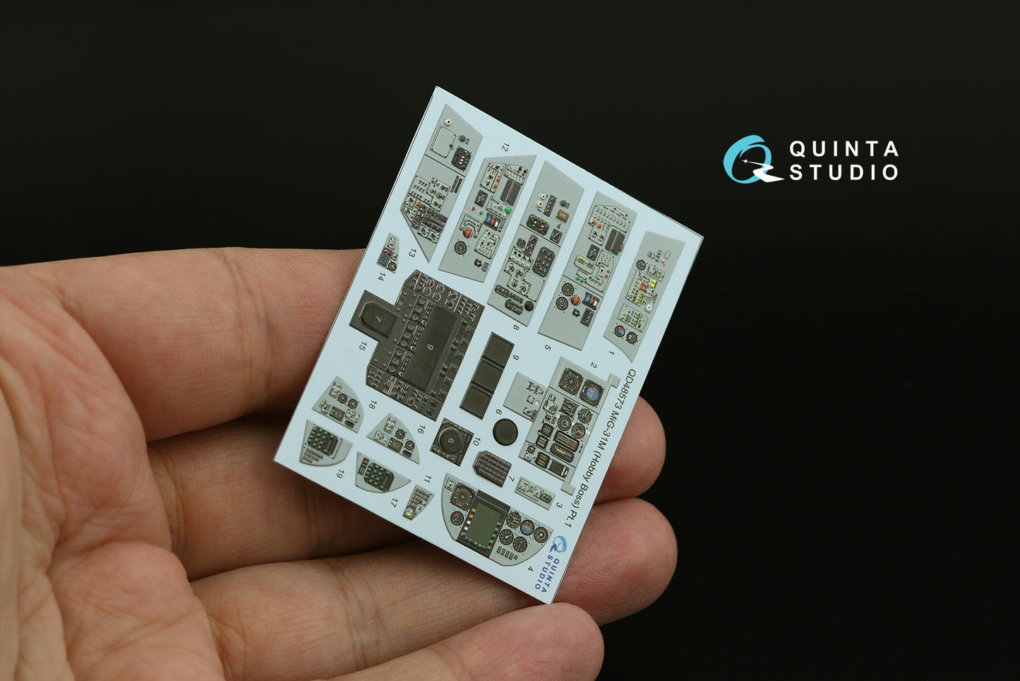 Quinta Studio QD48573 1:48 MiG-31M 3D Interior Decal