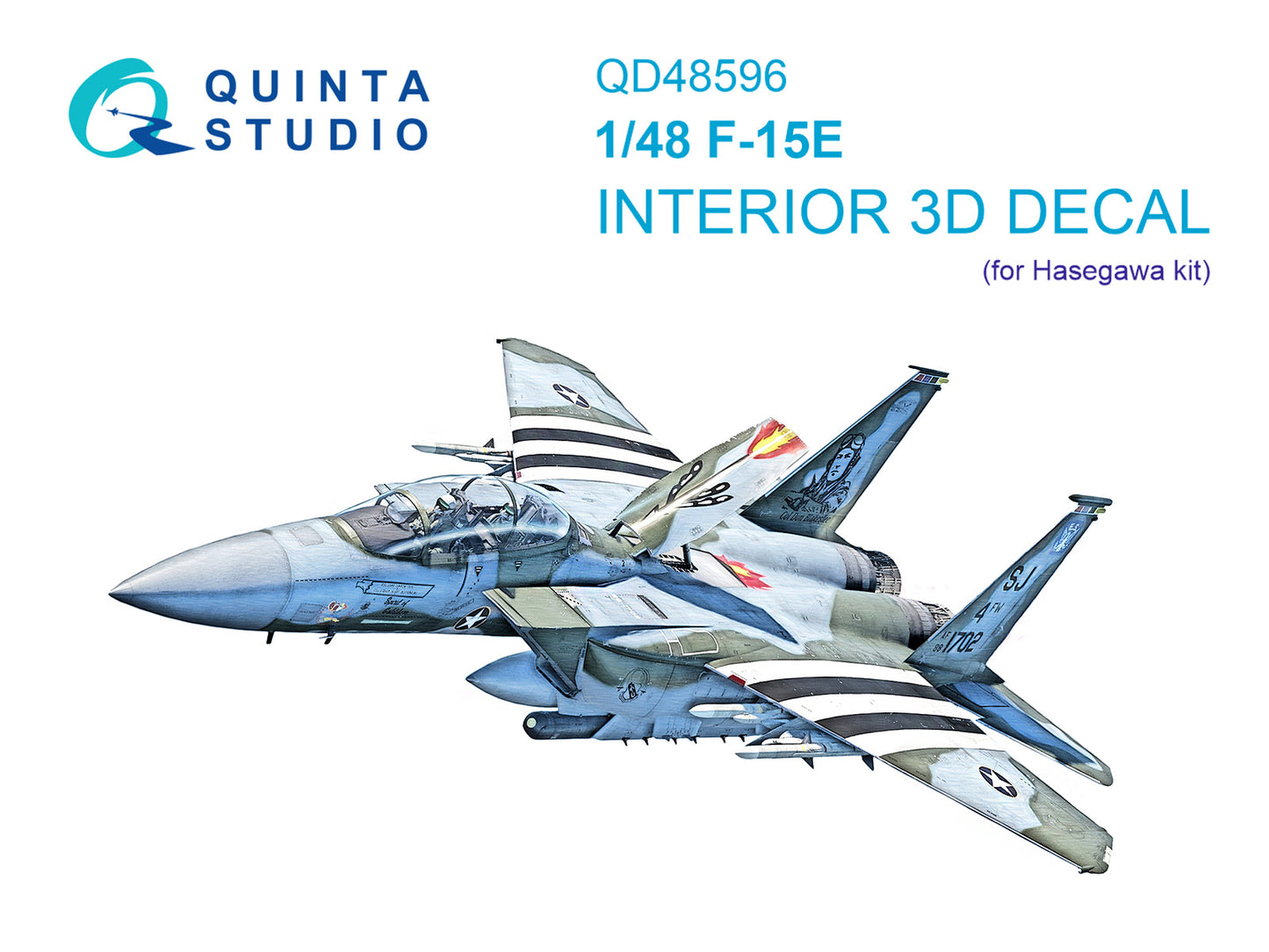 Quinta Studio QD48596 1:48 F-15E Eagle 3D Interior Decal