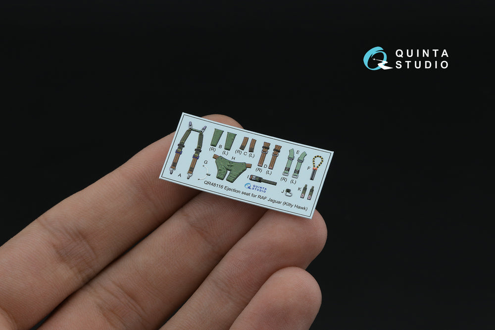 Quinta Studio QD48606 1:48 Jaguar Gr.1 3D Interior Decal