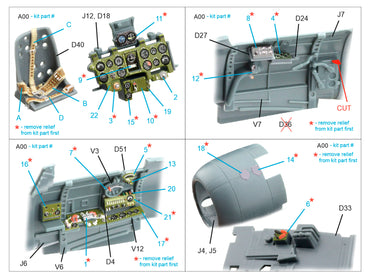 Quinta Studio QD48609 1:48 Mitsubishi A6M5 Zero