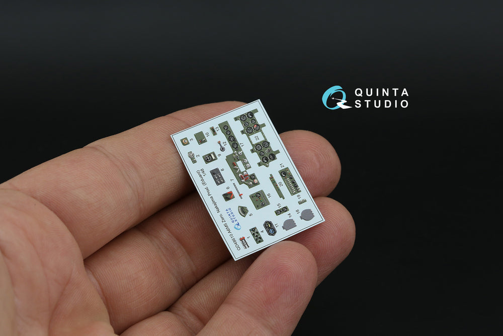 Quinta Studio QD48610 1:48 Mitsubishi A6M5 Zero