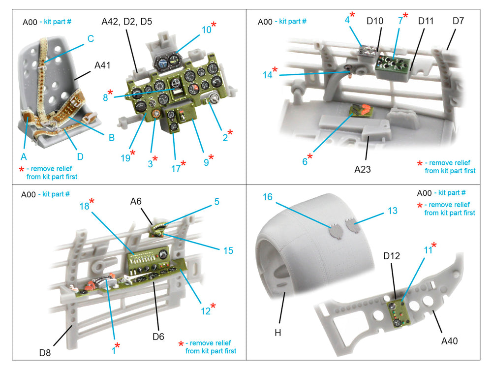 Quinta Studio QD48624 1:48 Mitsubishi A6M5 Zero, Mitsubishi Prod