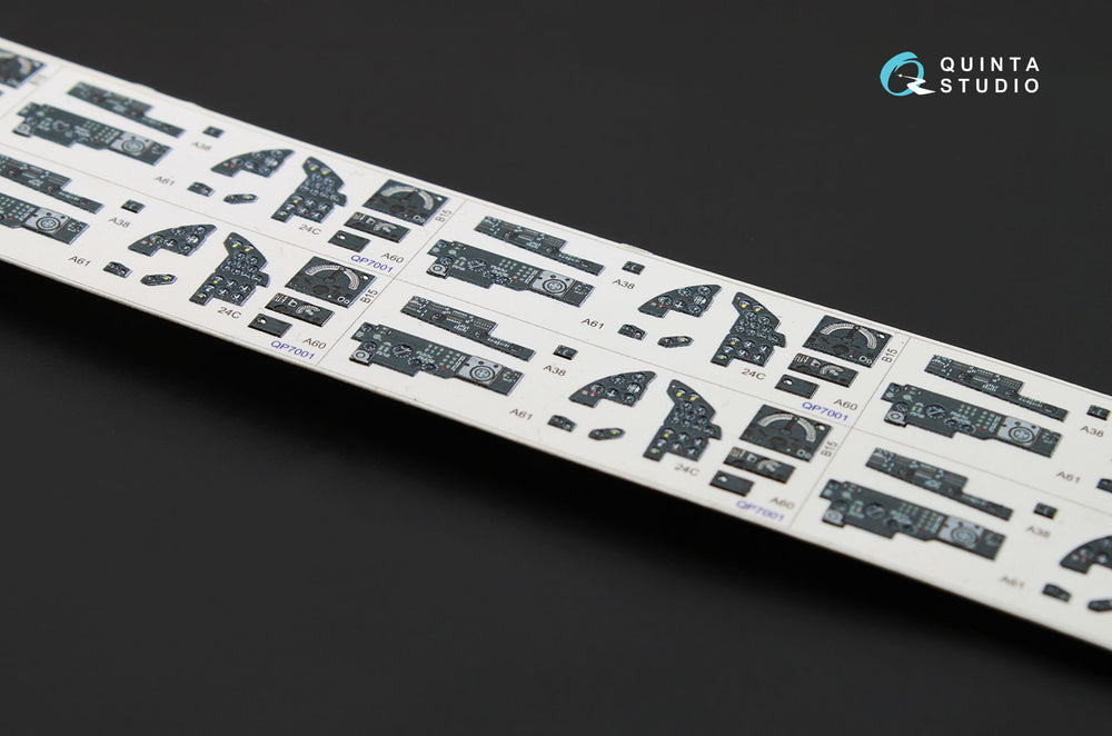 Quinta Studio QD72001 1:72 Petlyakov Pe-2 3D-Printed Interior Decals