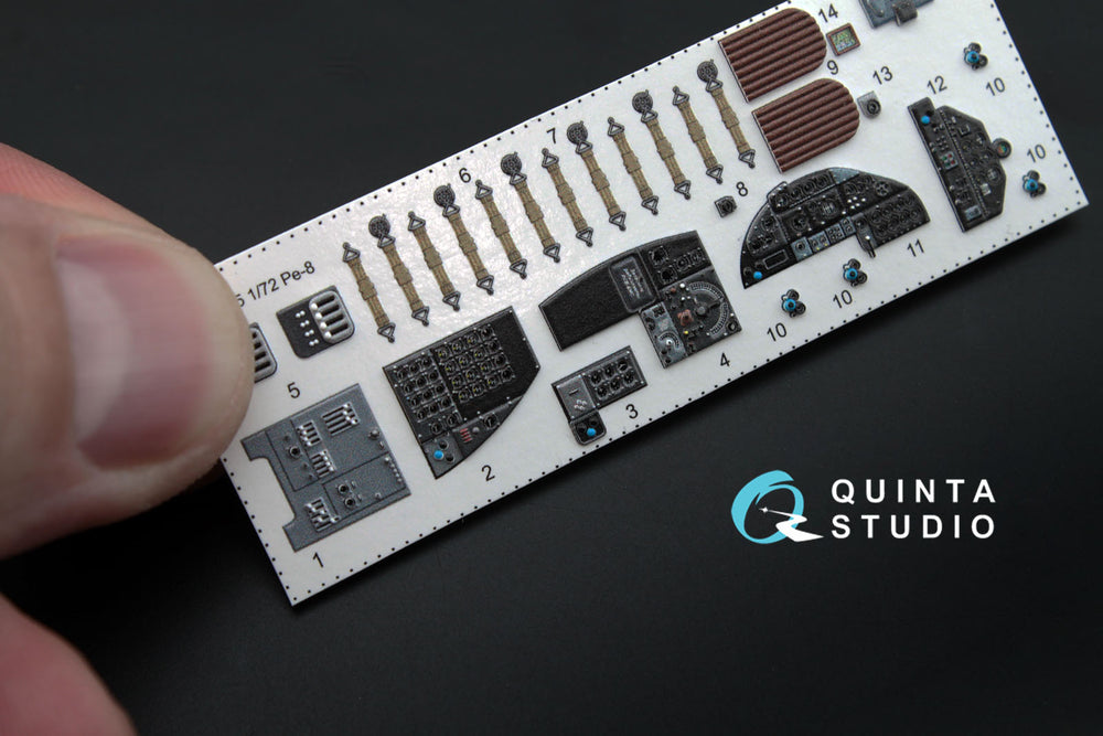 Quinta Studio QD72005 1:72 Pe-8 (TB-7) 3D Interior Decal