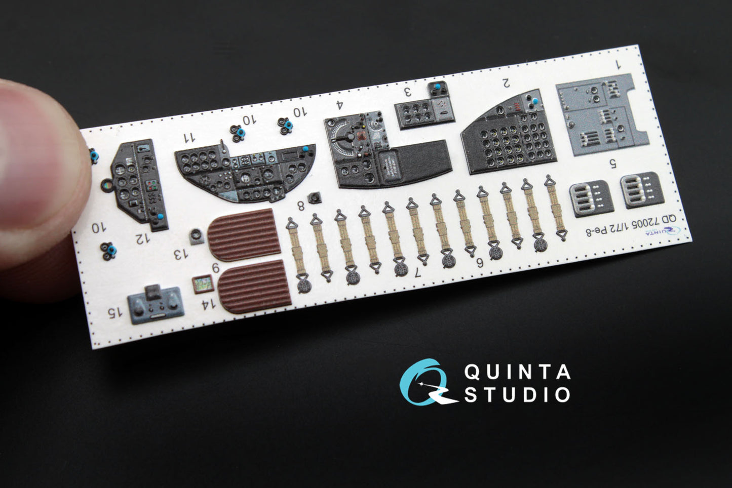 Quinta Studio QD72005 1:72 Pe-8 (TB-7) 3D Interior Decal