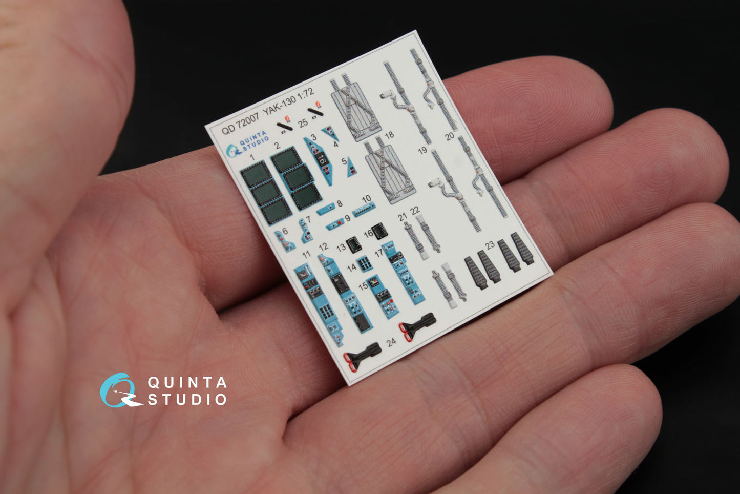Quinta Studio QD72007 1:72 Yak-130 3D Interior Decal