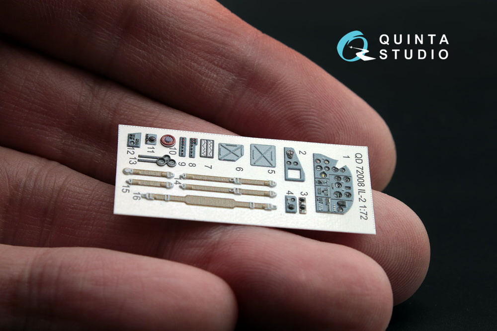 Quinta Studio QD72008 1:72 IL-2 Sturmovik 3D Interior Decal