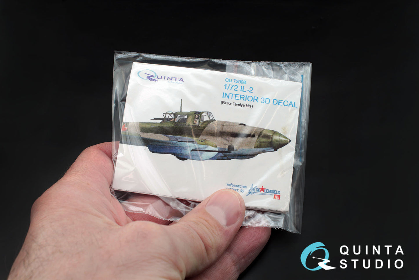 Quinta Studio QD72008 1:72 IL-2 Sturmovik 3D Interior Decal